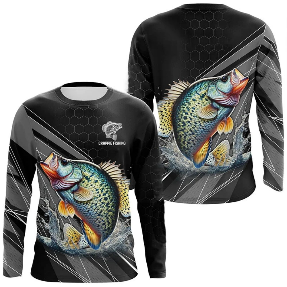 Mens Fishing Shirt Long Sleeve - огляд і ціна Outdoor Hunting Prints
